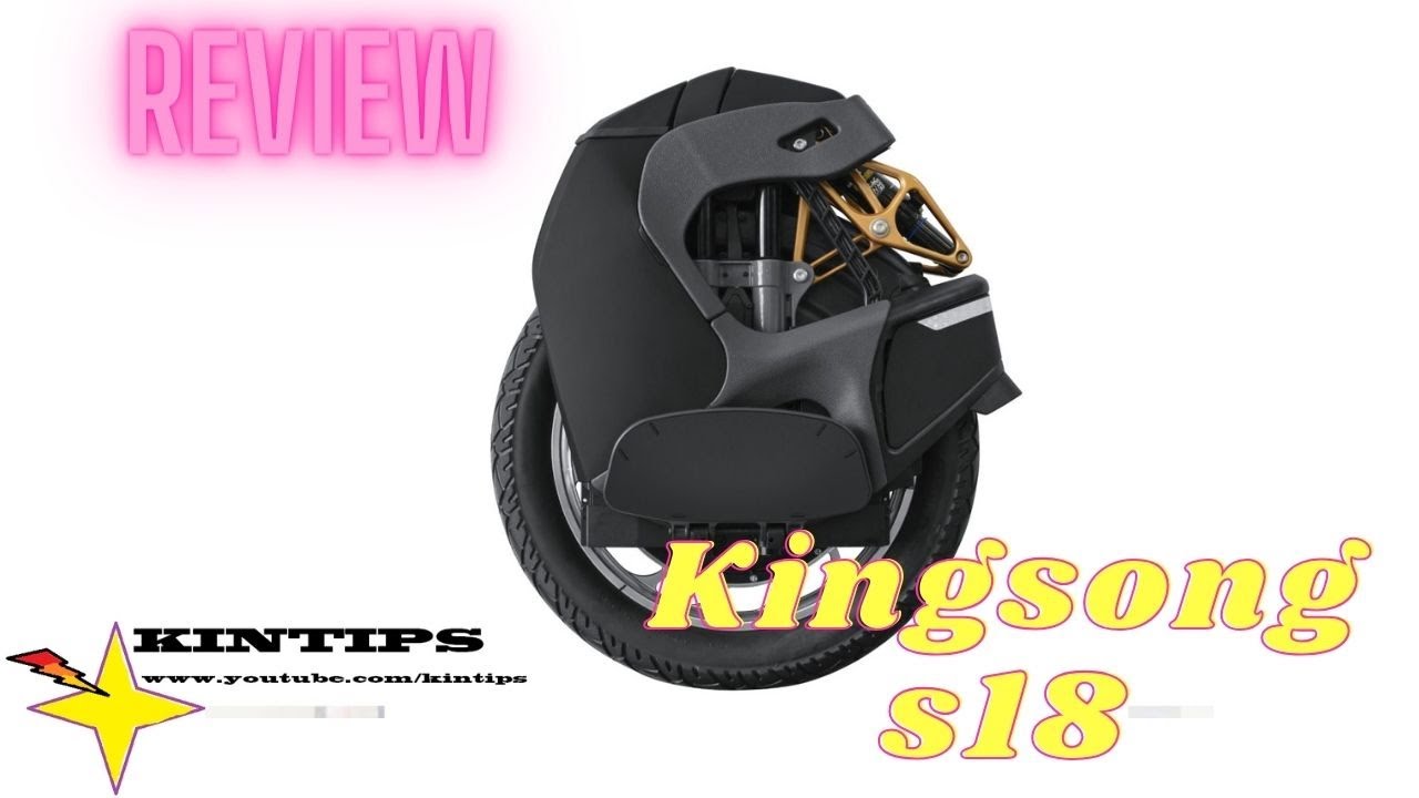 Review KingSong S18 EUC Electric Unicycle Lightest suspension wheel