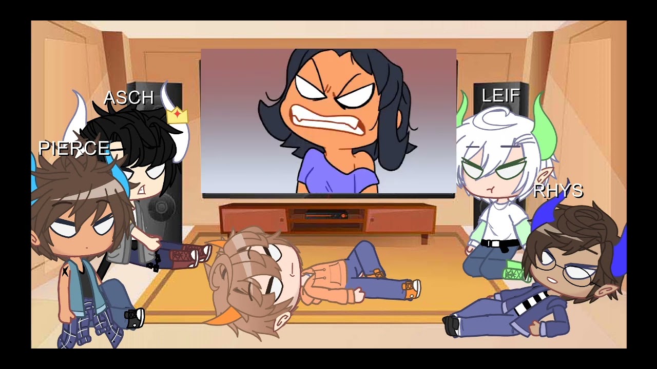 MID react to aphmau funny moment//my inner demons//2/2