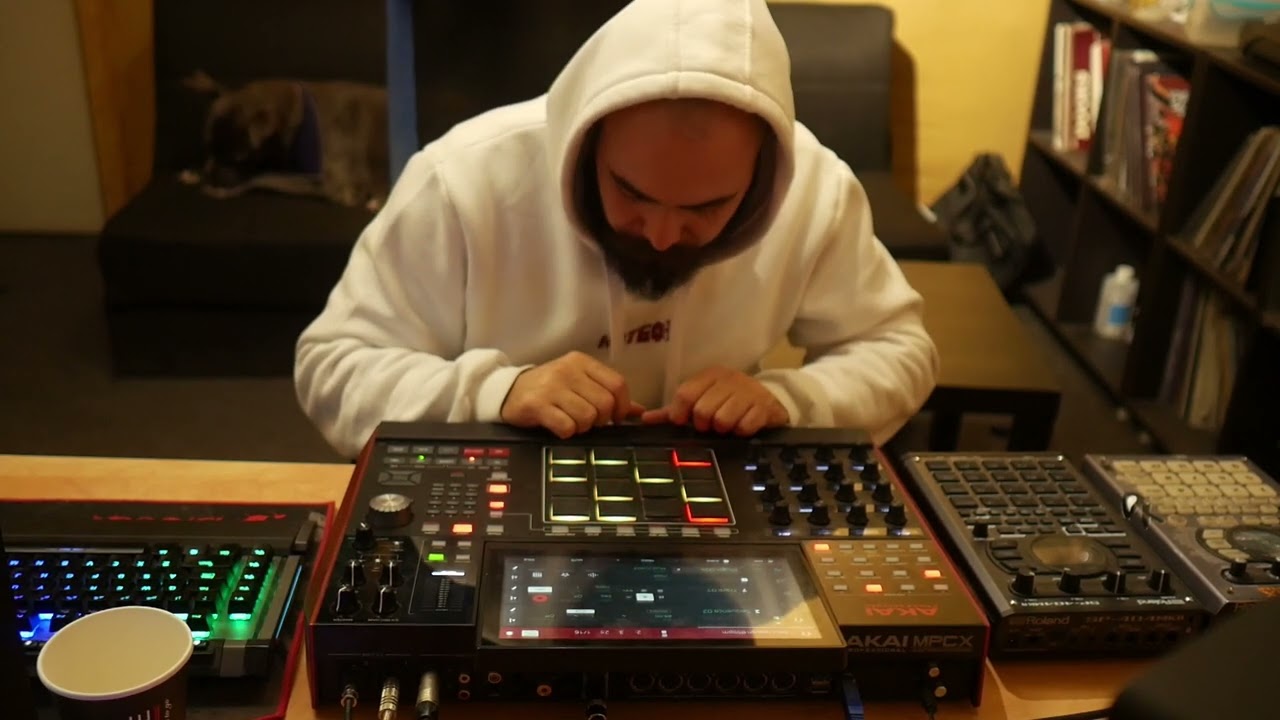 Jazzy Beat on Akai MPC X