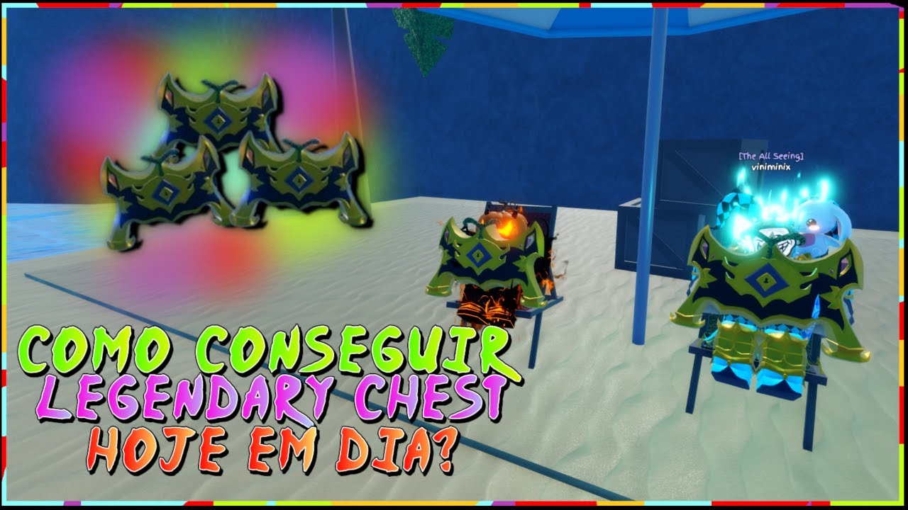 Como conseguir Legendary chest Hoje em dia | GPO Dicas e Bugs | Não é Facil...