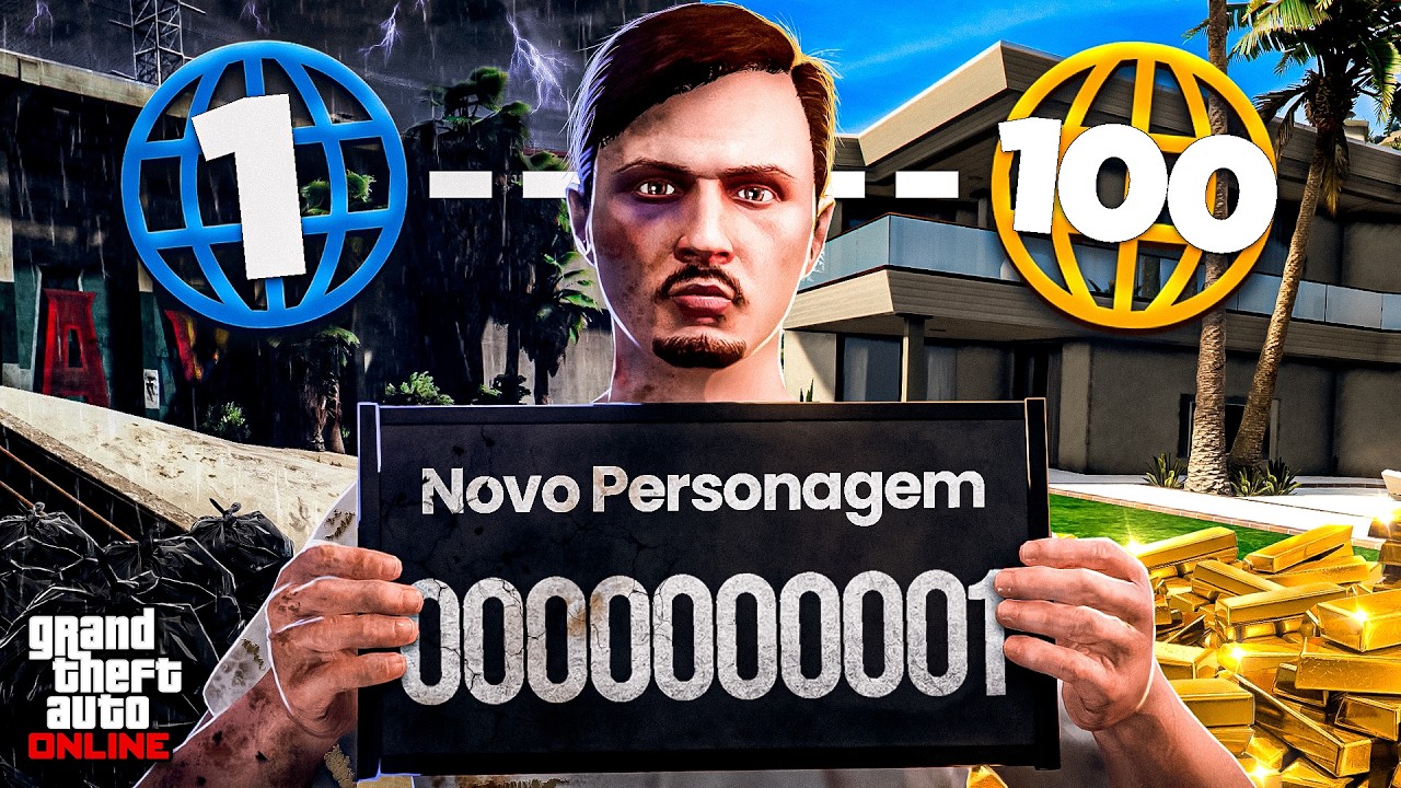 começando do ZERO no GTA 5 ONLINE em 2025