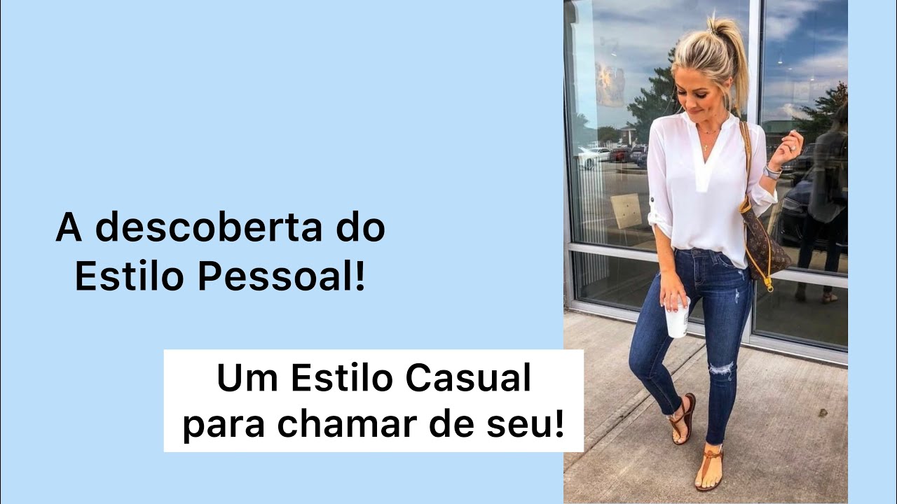 Live: A descoberta do estilo pessoal - Um estilo casual para chamar de seu