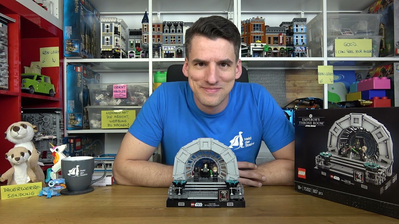 Es kostet 100€! Kein Scherz, die Fanboys sind außer Kontrolle: LEGO® Star Wars 75352 Thronsaal