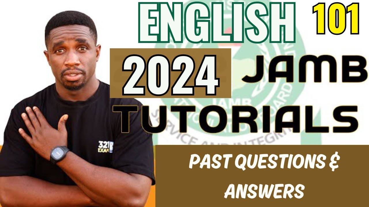 Past Questions and Answers | JAMB English tutorial (Mastery English Language)