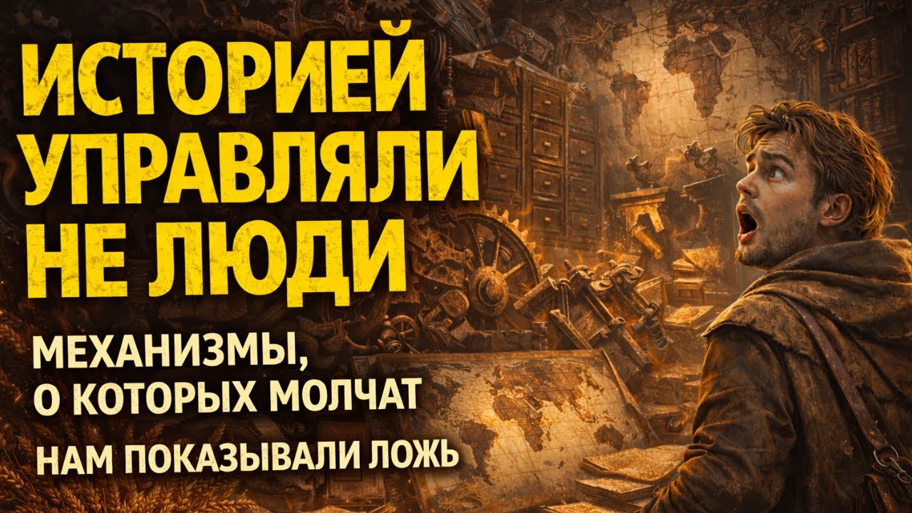 ИСТОРИЕЙ  НИКОГДА НЕ УПРАВЛЯЛИ ЛЮДИ: 13 СКРЫТЫХ МЕХАНИЗМОВ | ЗНАЙ ПРАВДУ