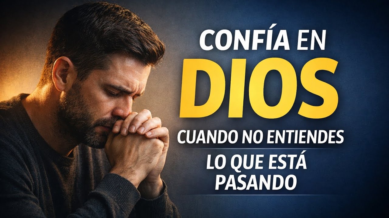 Confía en Dios cuando no entiendes lo que está pasando