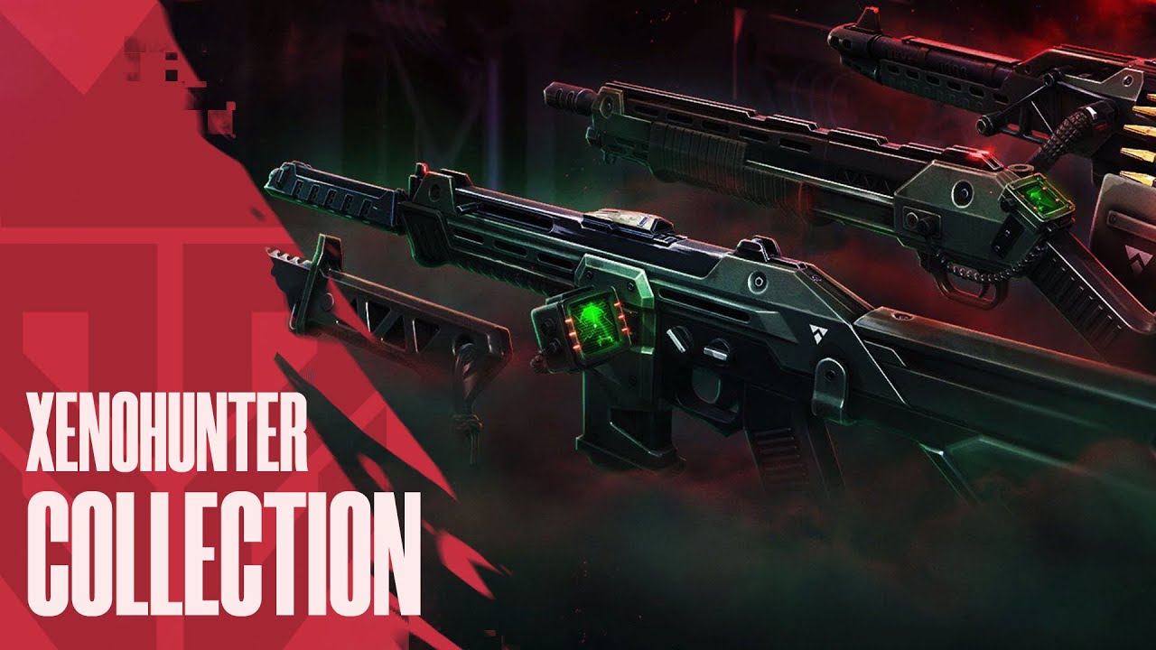 All Xenohunter Skins Showcase - VALORANT Xenohunter Collection