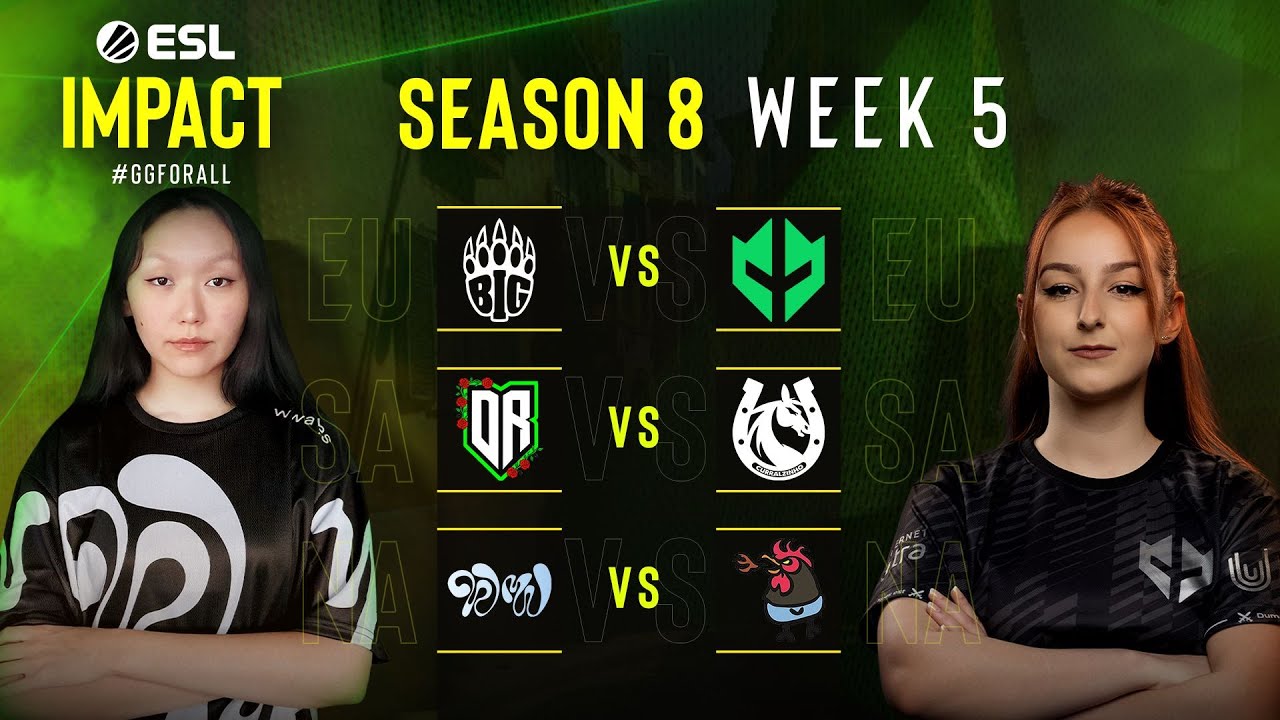 LIVE: Little Bocks vs. wwaves - ESL Impact S8 - NA