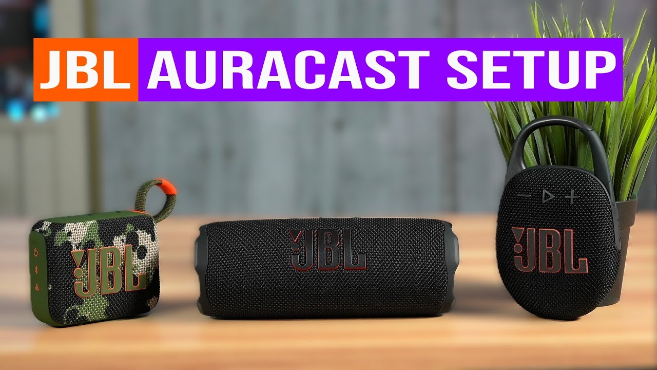Auracast Setup for JBL Portable BT Speakers