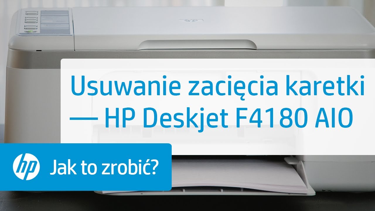 Usuwanie zacięcia karetki &mdash; HP Deskjet F4180 All-in-One
