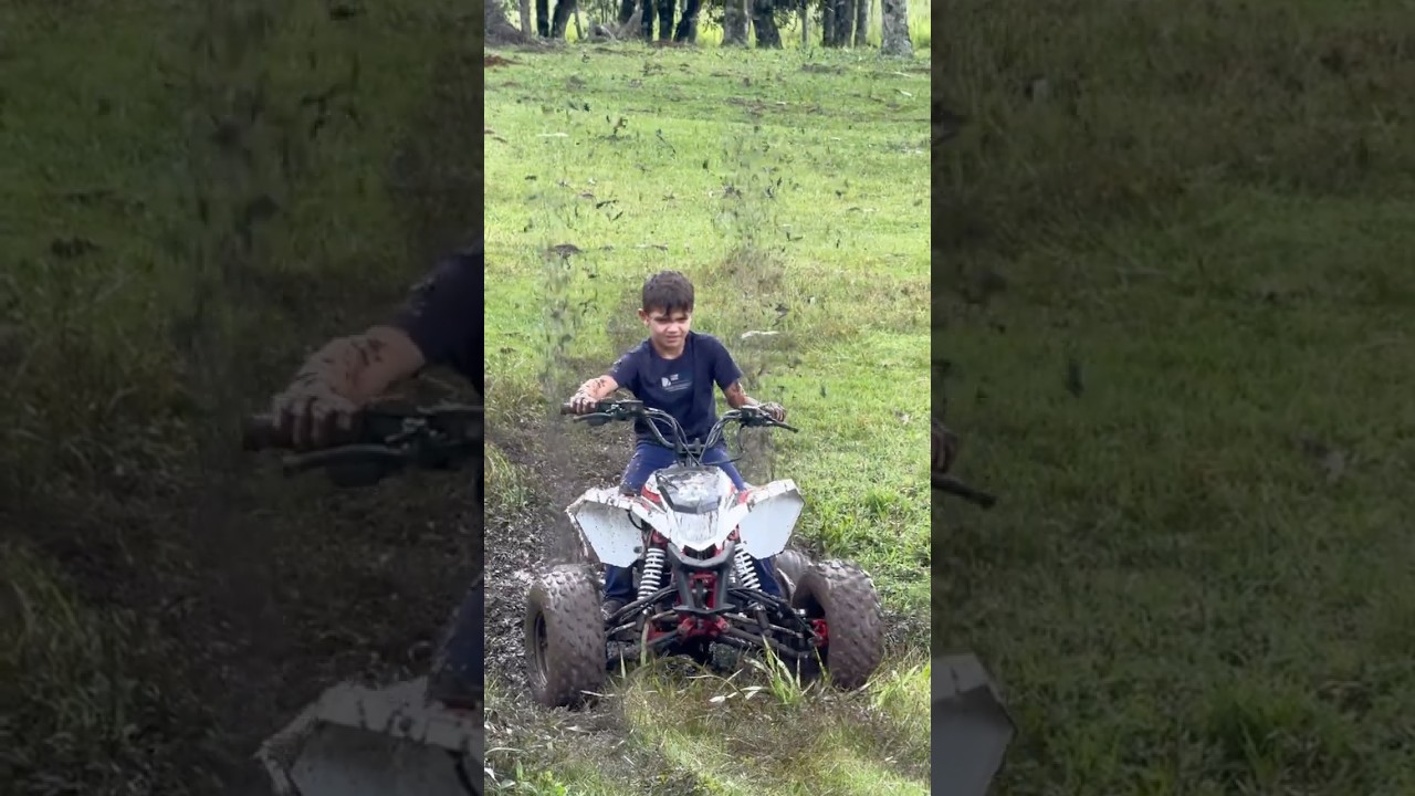 Benicio Radical e seu quadriciclo mxf 125 cilindradas #mxf #triciclo #trilha #offroad #radical
