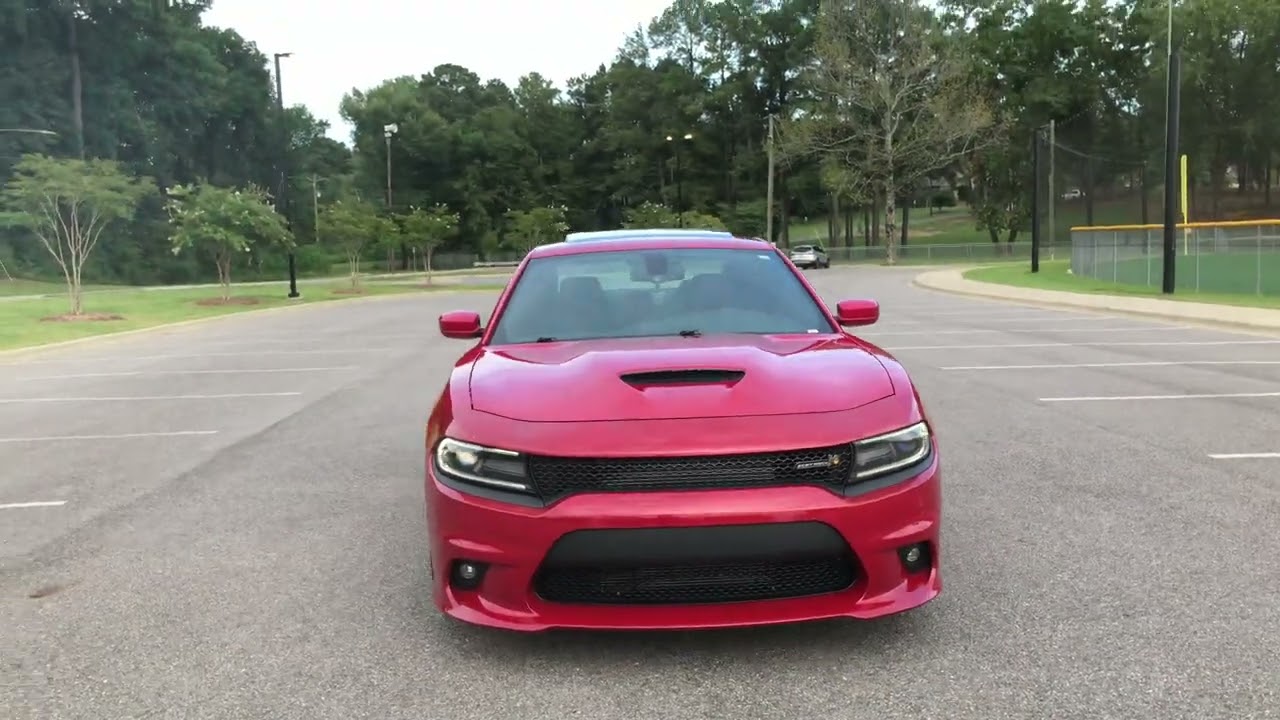 2016 DODGE CHARGER R/T SCAT PACK REDLINE RED