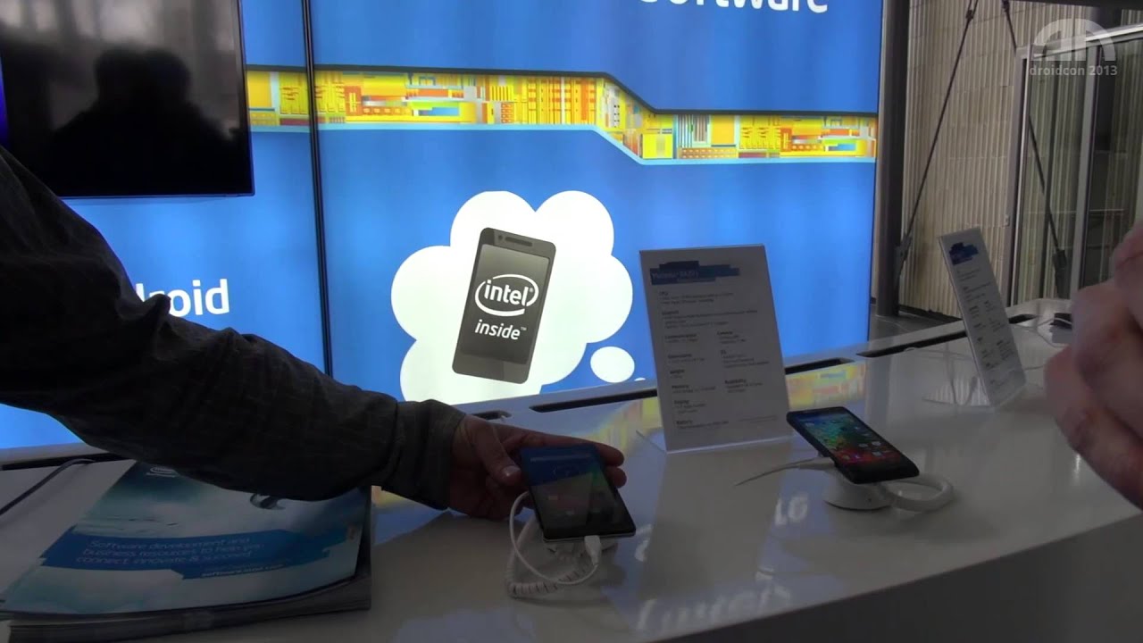Intel für Android - Clover Trail+ Smartphones & Entwickler-Angebote - droidcon 2013 - androidnext.de