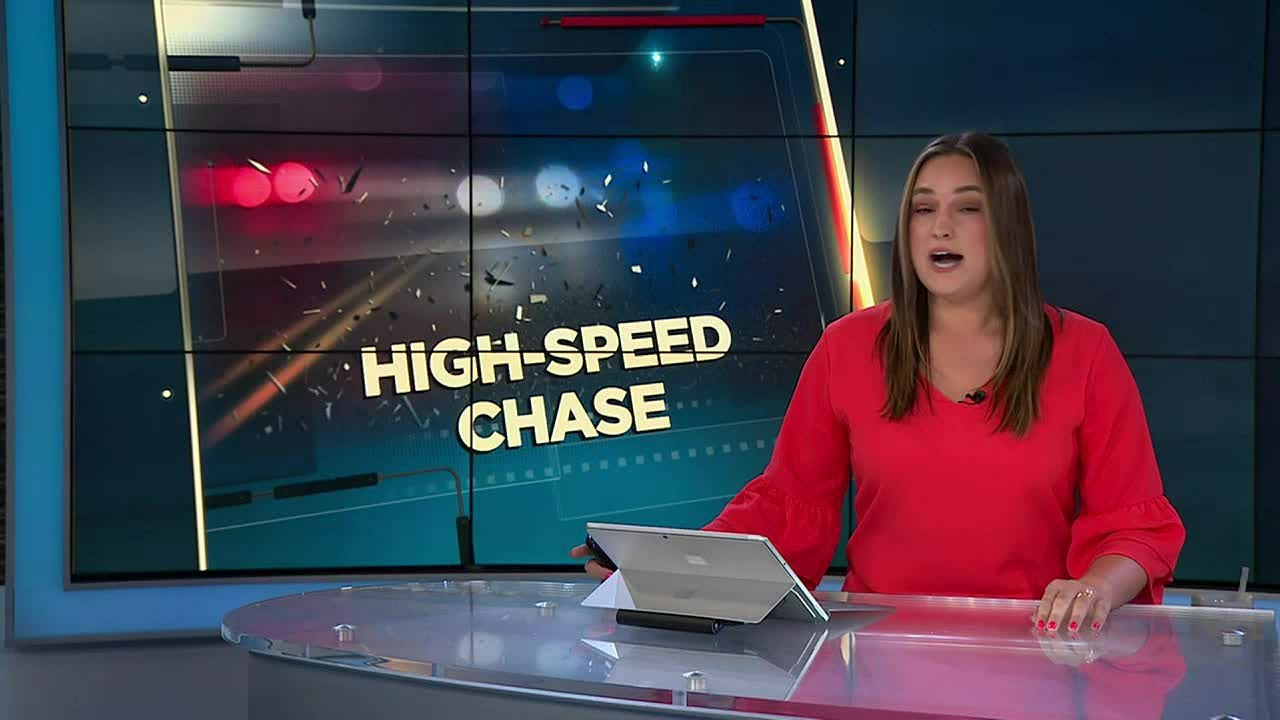 Teens caught after high-speed chase ends in construction zone crash, Lodi police say