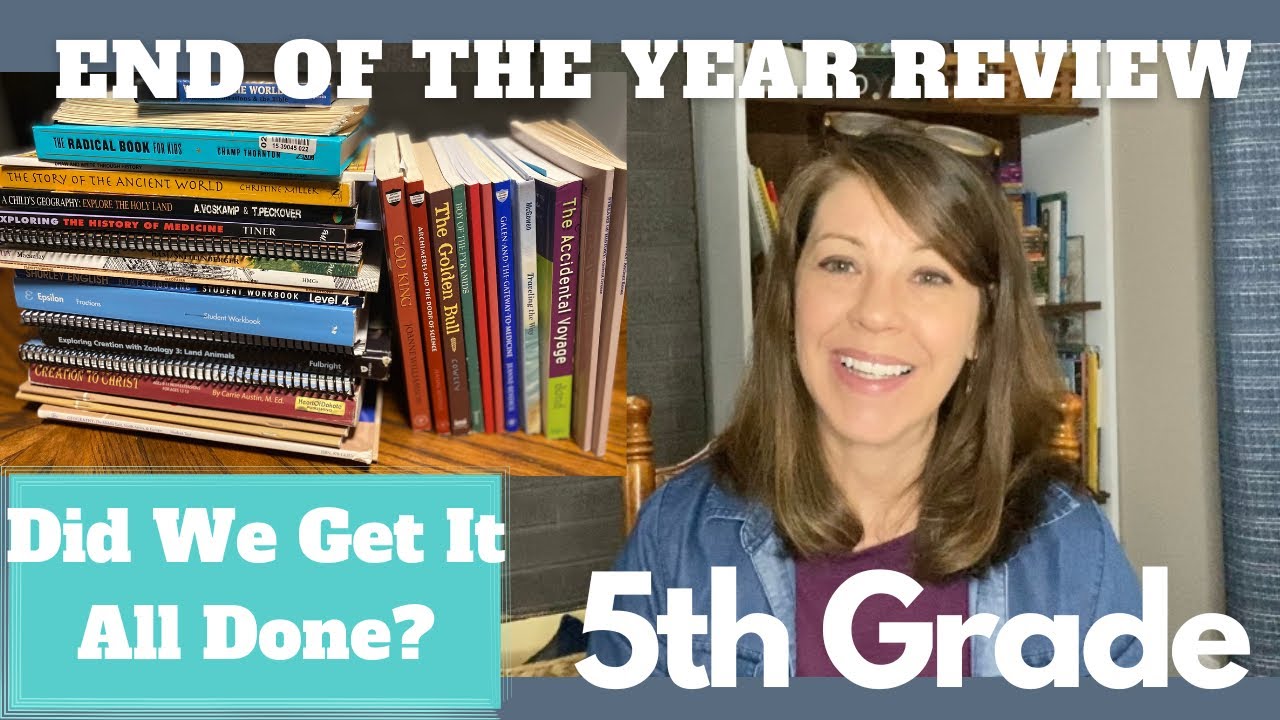 HOMESCHOOl REVIEW- End Of The Year for 5th Grade| Heart of Dakota and more