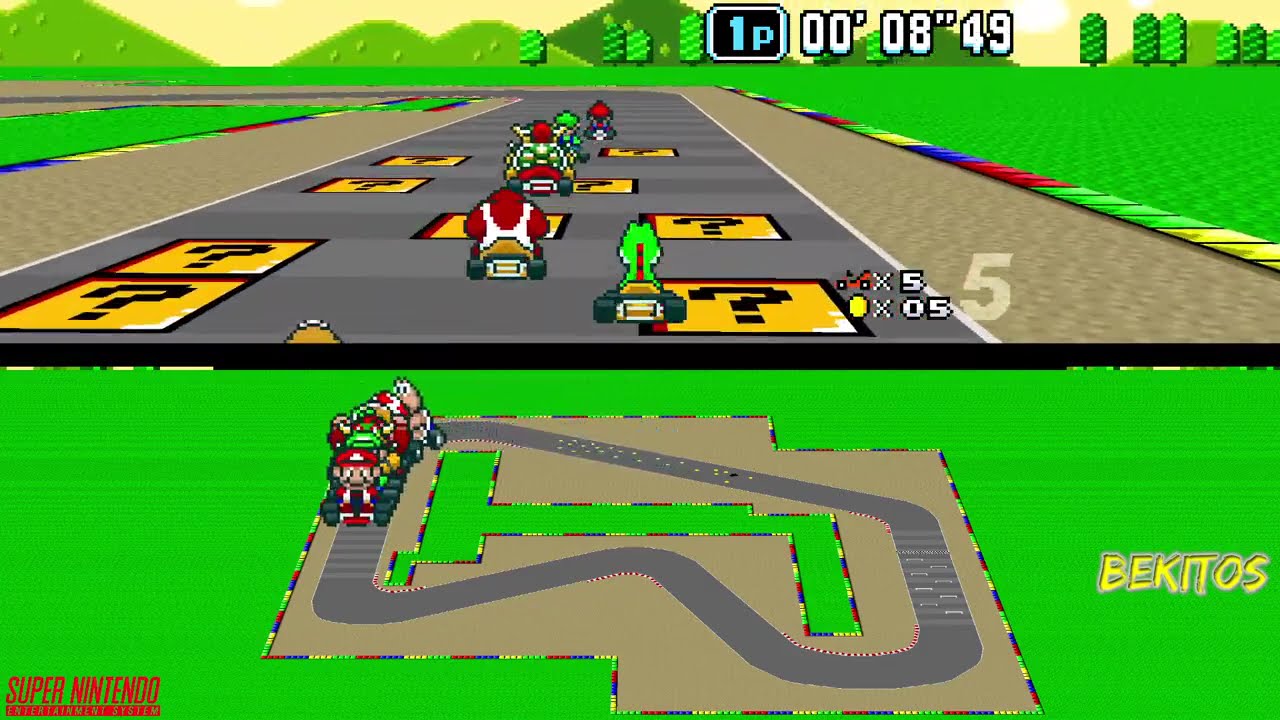 Super Mario Kart Prototype Edition Gameplay