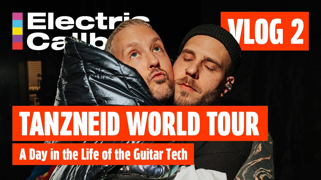 Electric Callboy TANZNEID WORLD TOUR Vlog #2 – A Day in the Life of the Guitar Tech