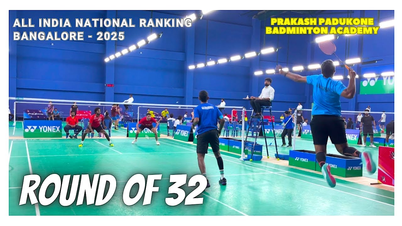 LOKESH/SANTHOSH vs SASIKUMAR/KISHORE || National Ranking - Bangalore 2025 || PRAKASH PADUKONE