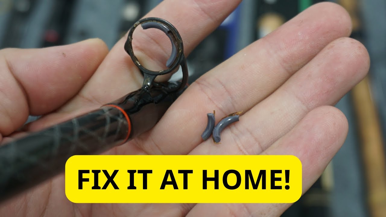 How to Replace a Fishing Rod Guide at Home | Easy DIY Repair for Broken Rod Rings