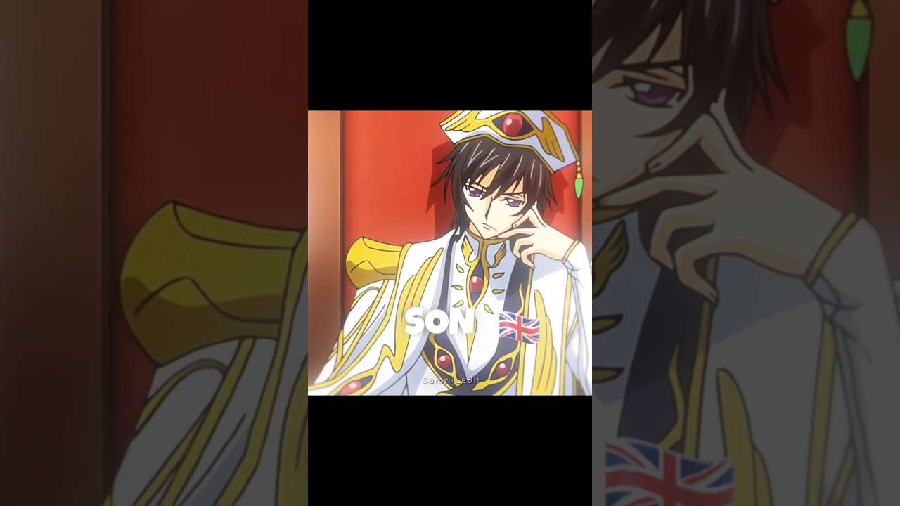 I'M LELOUCH VI BRITANNIA 👑 | CODE GEASS / LELOUCH EDIT | #lelouchvibritannia #codegeass #anime #edit
