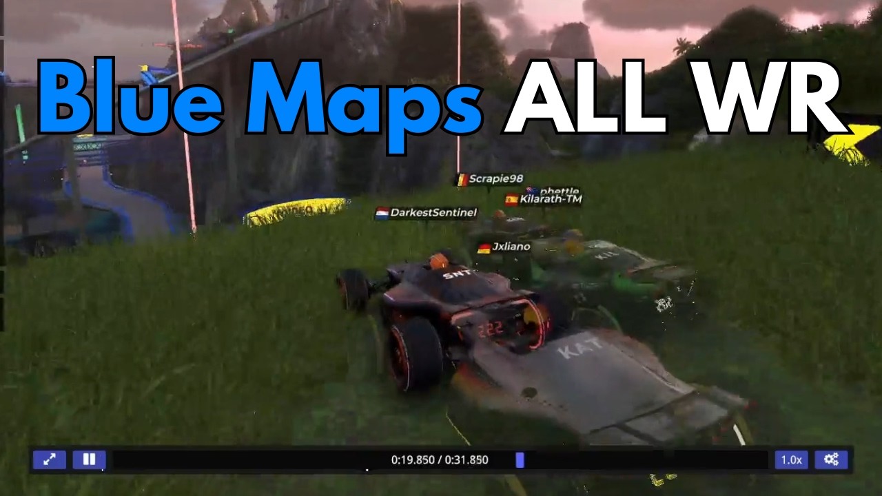 Trackmania NEW Winter 2026 Campaign &ndash; Blue Maps ALL WORLD RECORDS
