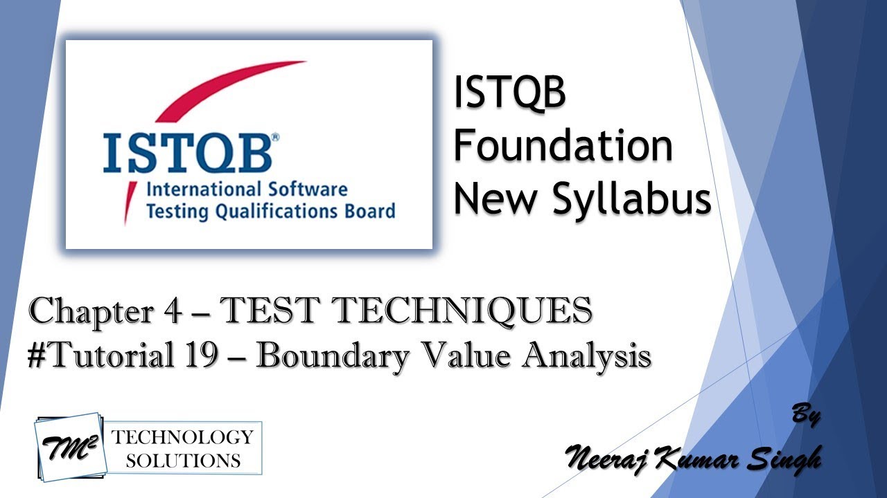 ISTQB Foundation Level | 4.2.2 Boundary Value Analysis | 2 & 3 Point Analysis | ISTQB Tutorials