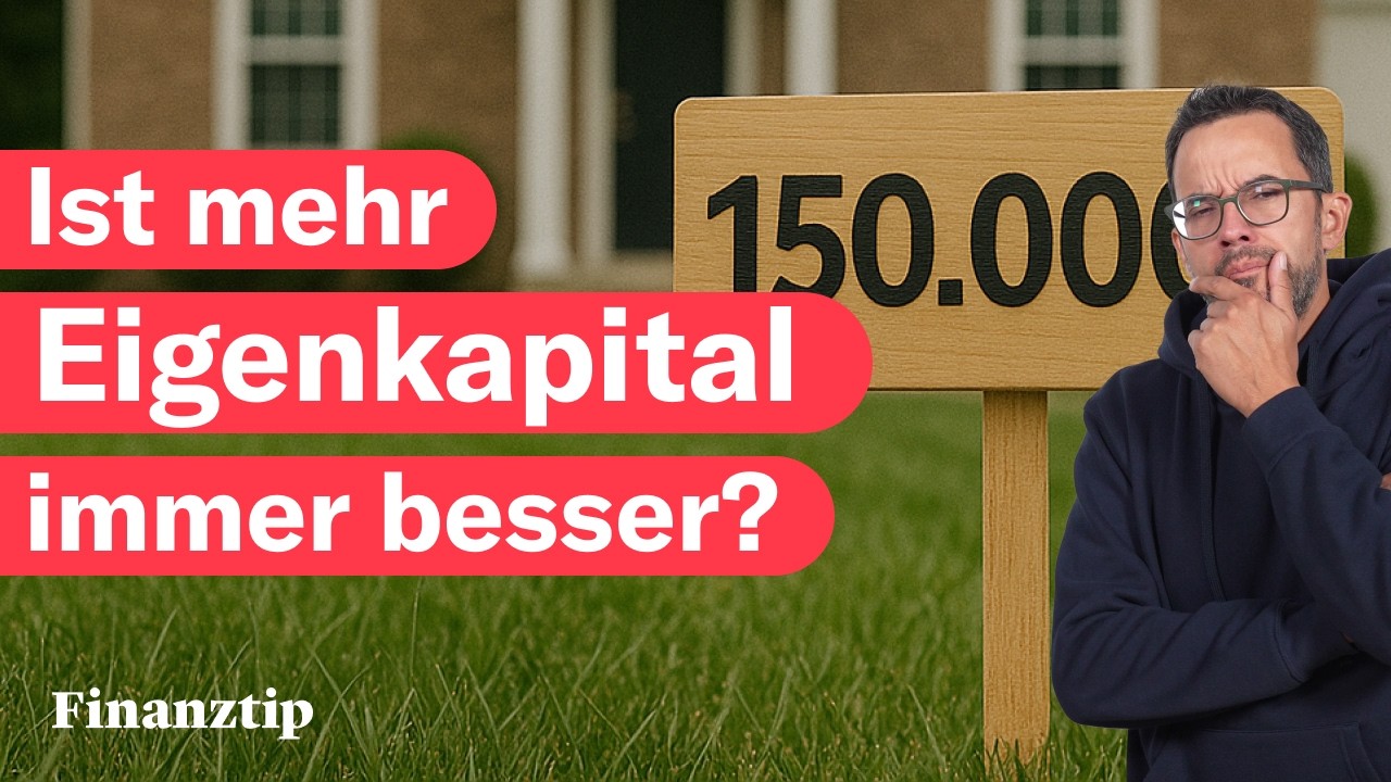 Mehr Eigenkapital ist günstiger - aber auch besser beim Immobilienkauf? | Saidis Senf