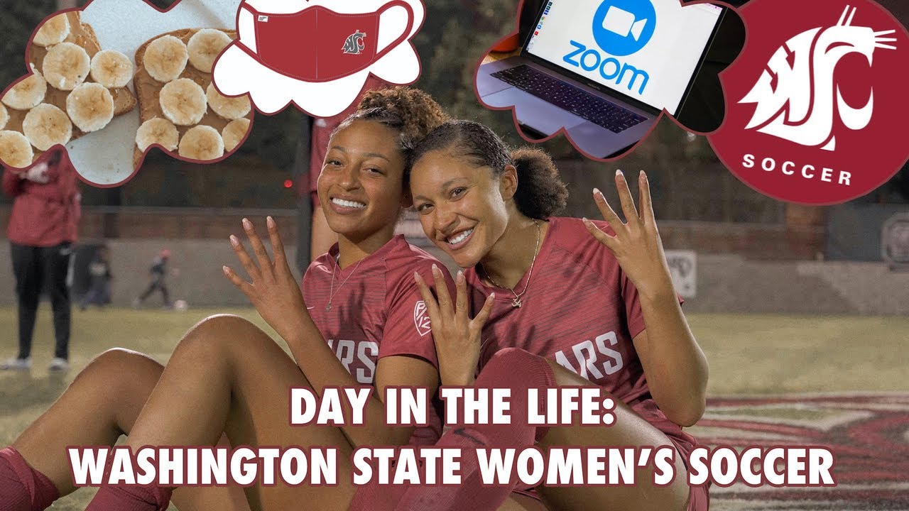 DAY IN THE LIFE OF A D1 ATHLETE *COVID EDITION* | Washington State Women's Soccer (PAC12)