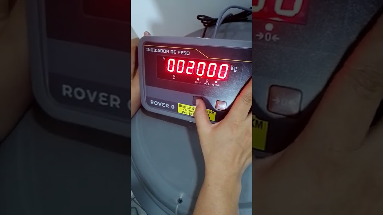 Calibración Barras ganaderas con indicador marca Tek.