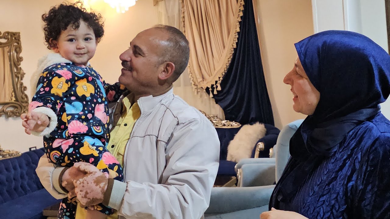 ابراهيم رجع وايان طار من الفرحه🥰