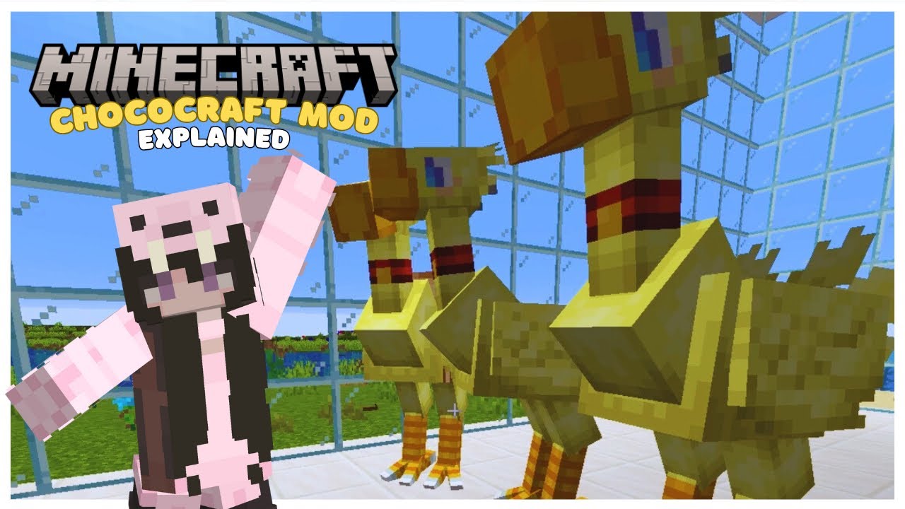 CHOCOBOS in Minecraft?! | ChocoCraft Mod