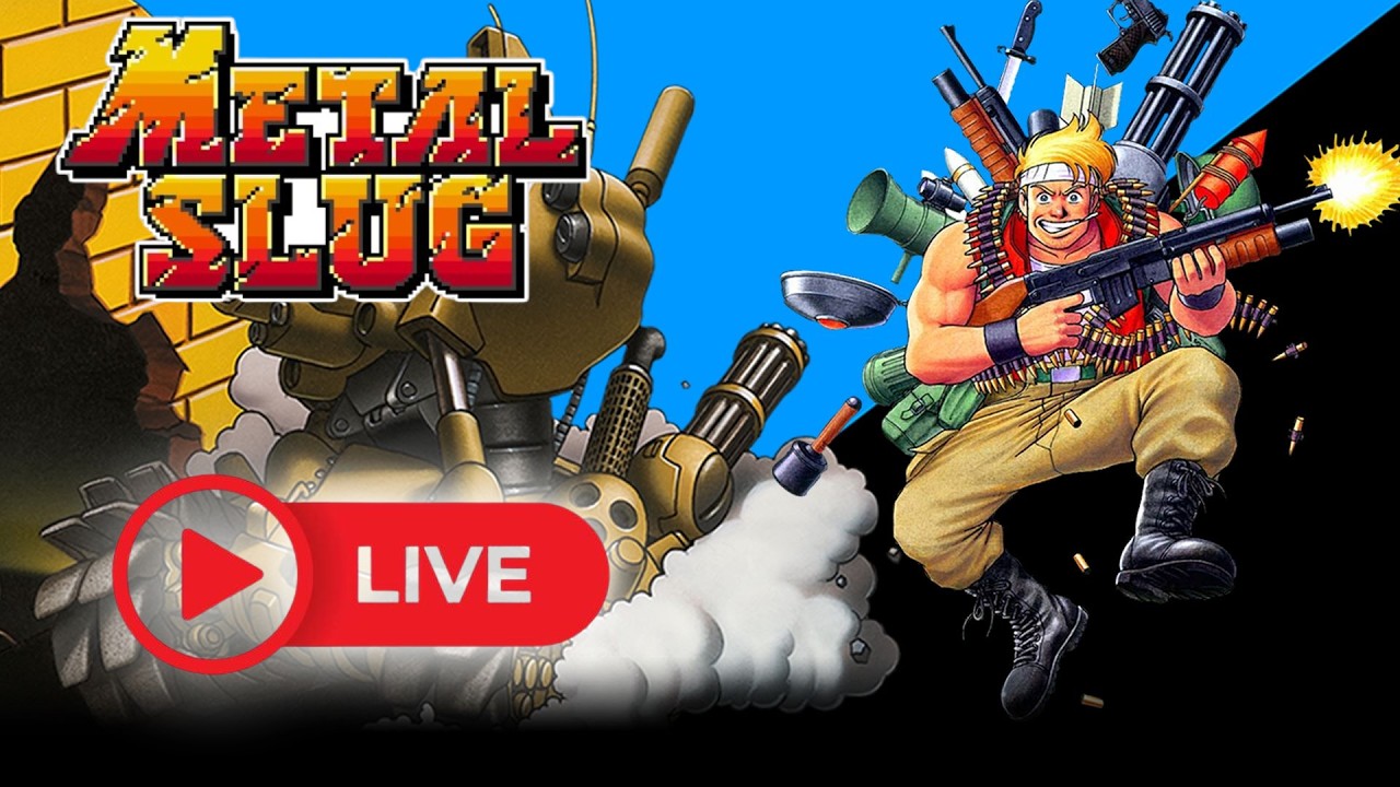EVERCADE: METAL SLUG | Retro transmisja