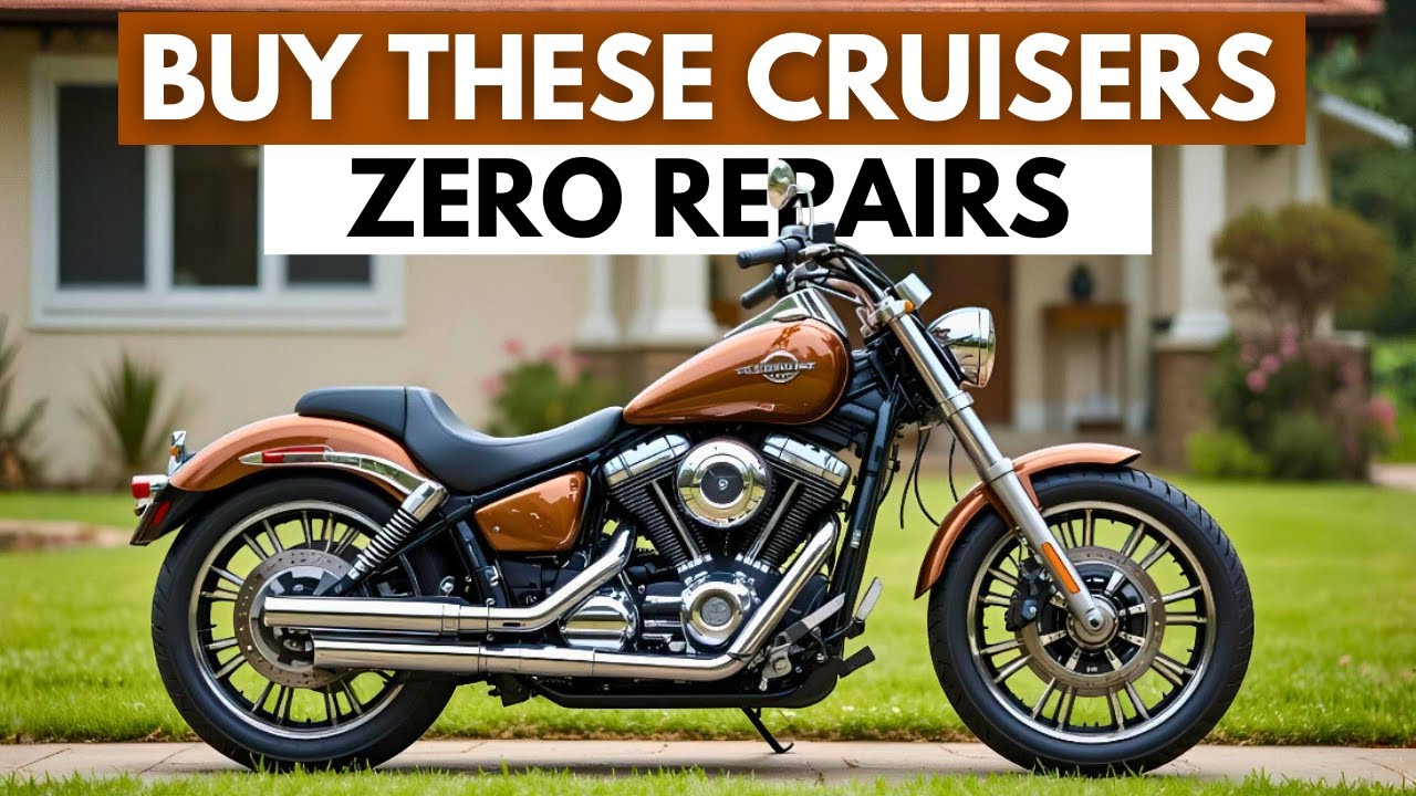 Buy These 12 Cruiser Motorcycles Now & Never Worry About REPAIRS Again!