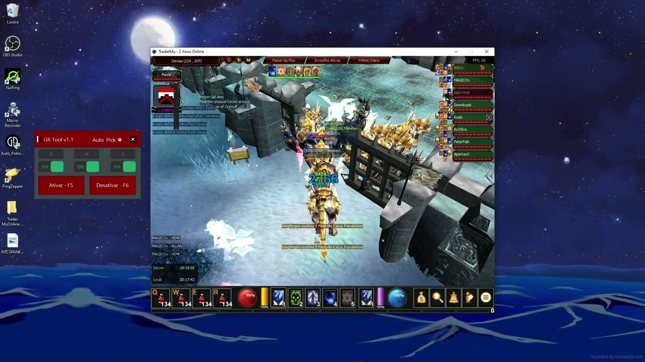 xNTCx e LaMAFIA WIN GUILD WAR MU Trader