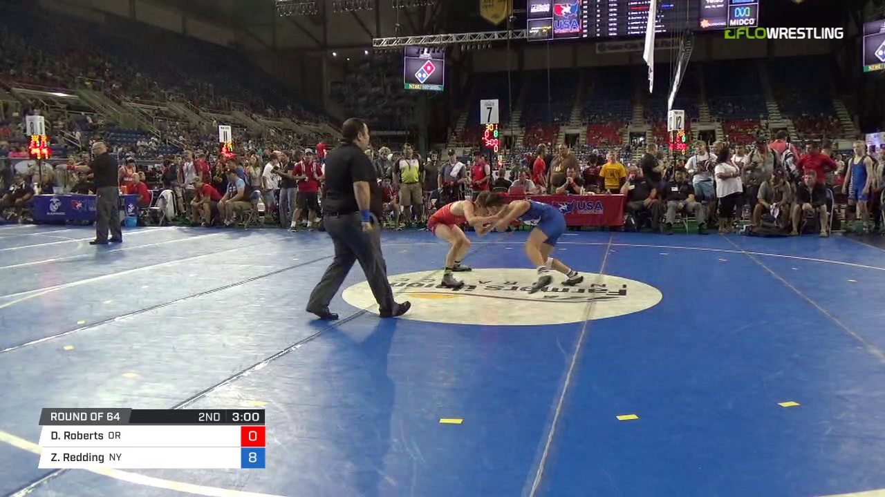 Cadet FS 113 Round of 64 - Drew Roberts (OR) vs. Zachary Redding (NY)