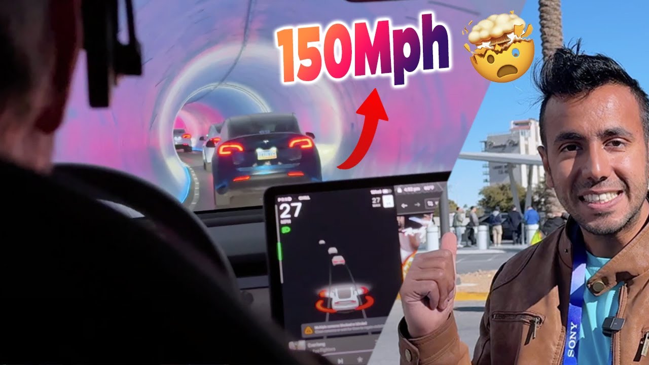 Внутри подземного кольца Tesla! (Скучная компания Илона Маска)