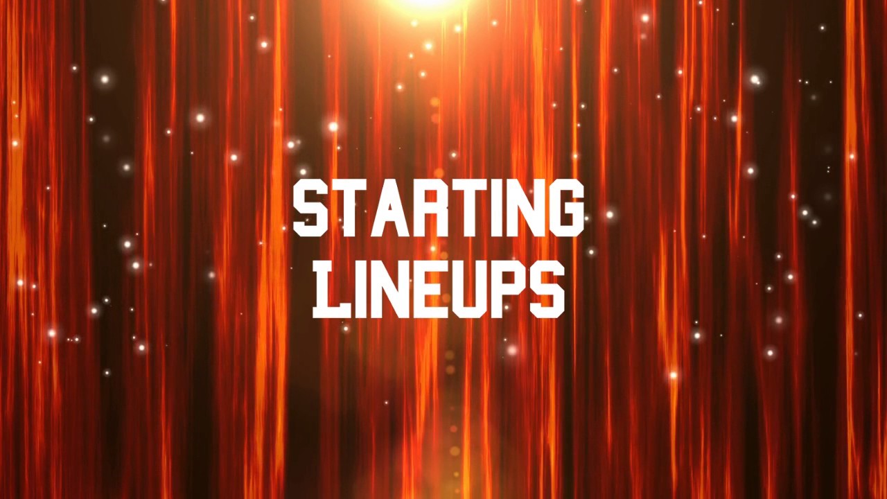 Starting Lineups