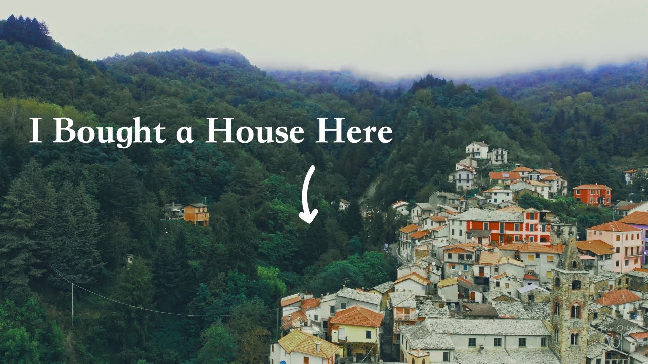 #1 I bought a house in the Ligurian Alps of Italy!