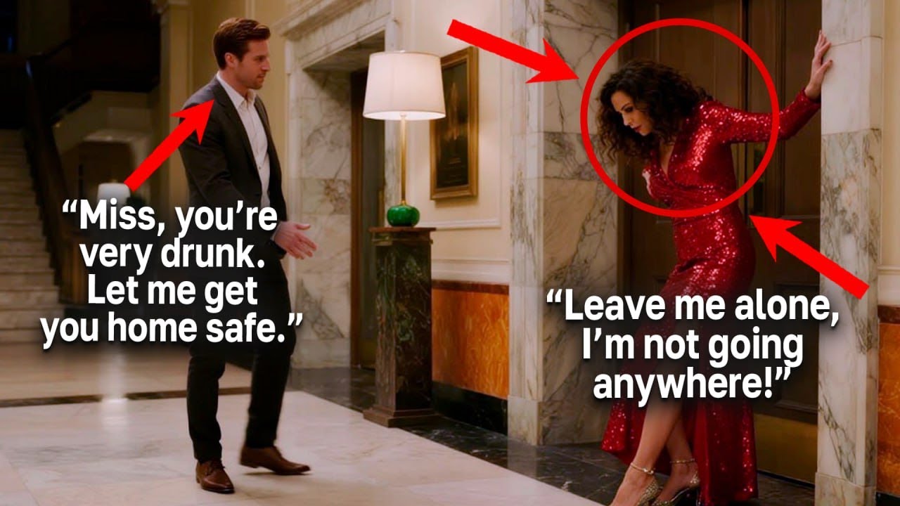 Single Dad Saves His DRUNK CEO Boss at Midnight—Her Morning Reaction Shocks Everyone