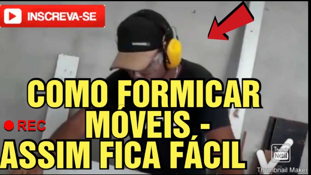 COMO FORMICAR M&Oacute;VEIS !!!😱 Aprenda formicar seus m&oacute;veis aqui- MARCENARIA NA PRATICA #diy