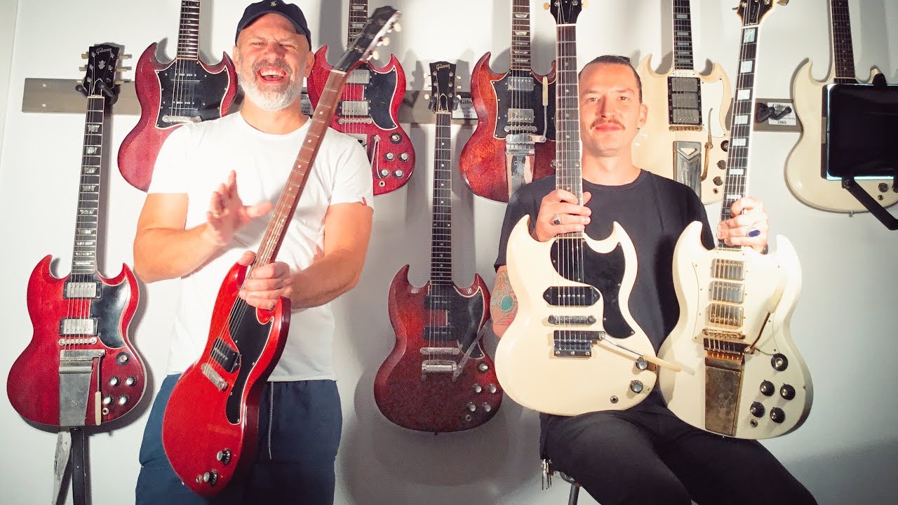 Top 10 Iconic Gibson SG Models - and the artists who played them