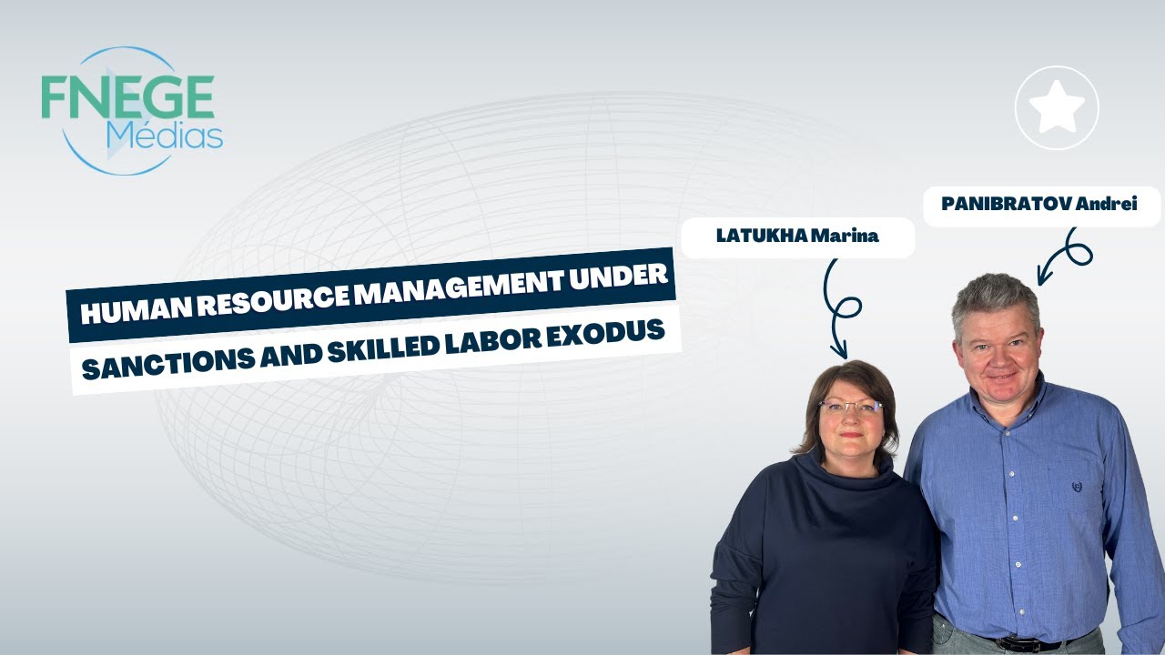 Human resource management under sanctions and skilled labor exodus