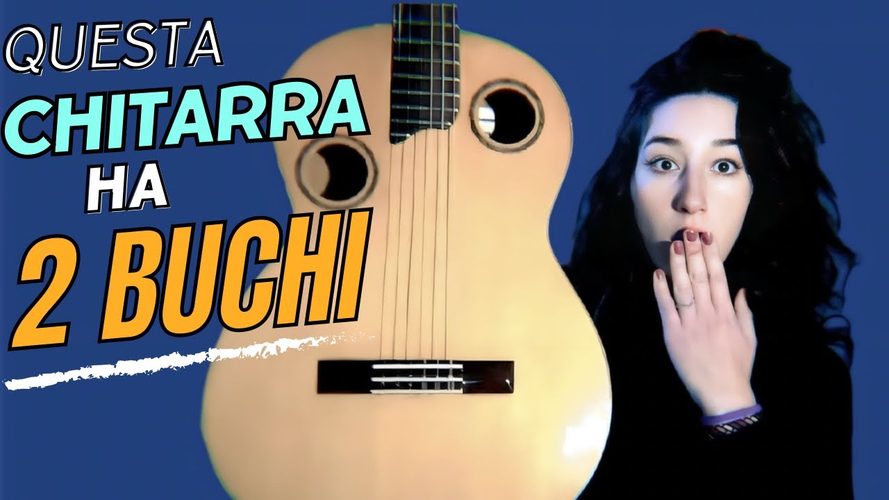 La chitarra classica più strana che abbia mai visto