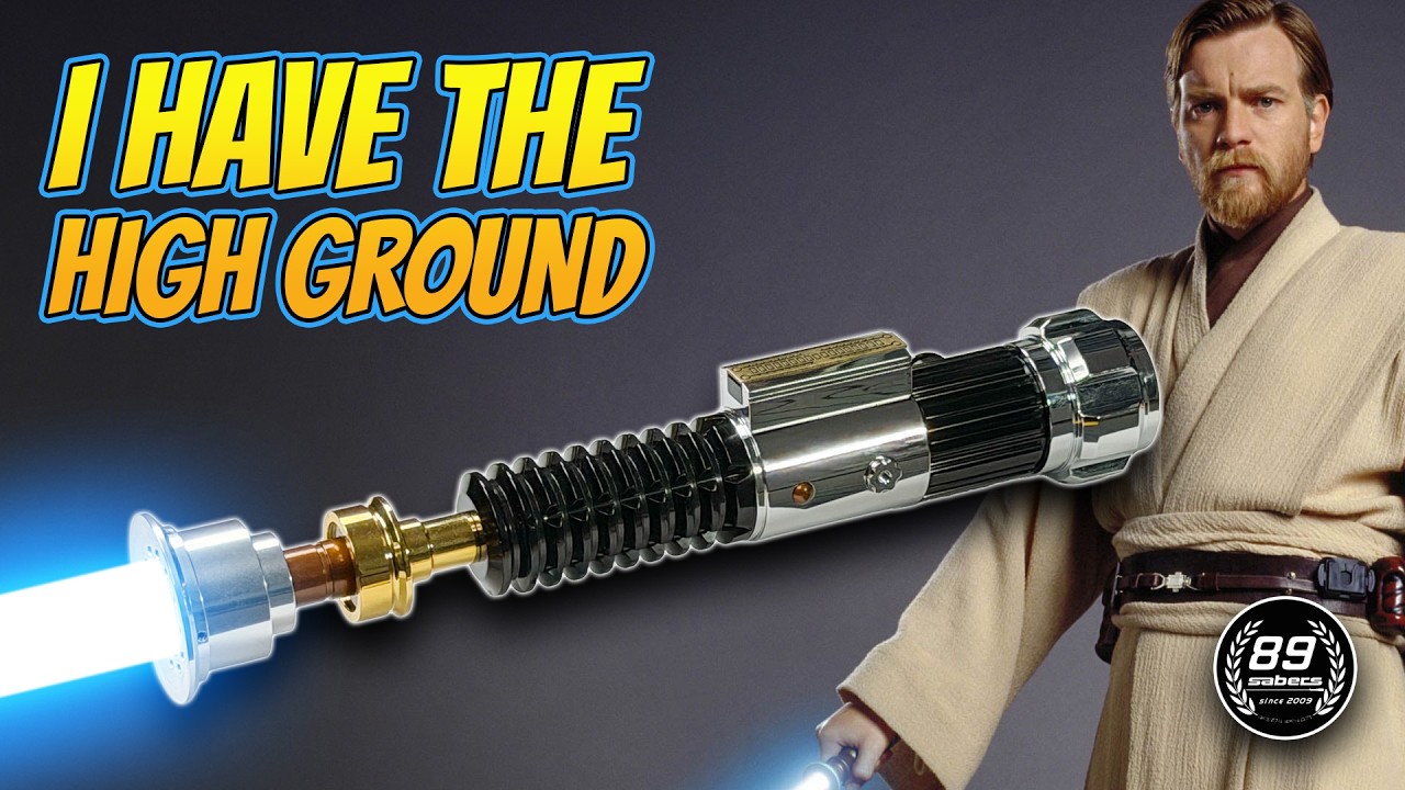 Obi Wan Kenobi EP3 LIGHTSABER Unboxing Review | 89sabers : CCSABERS