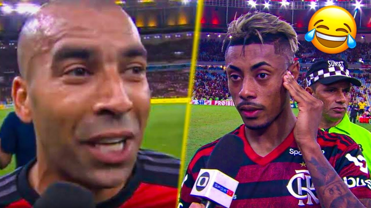 AS ENTREVISTAS MAIS ENGRAÇADAS E BIZARRAS DO FLAMENGO!🤣