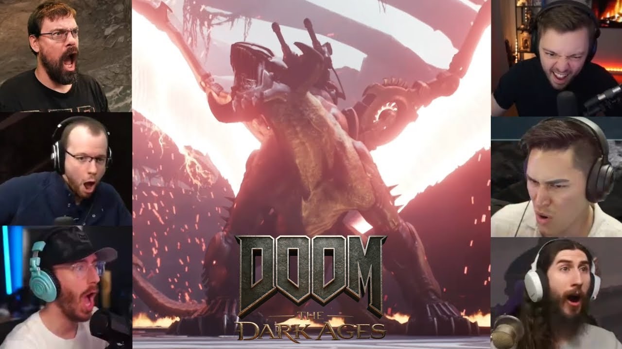 Реакция стримеров на миссию «Дракон» в DOOM: The Dark Ages