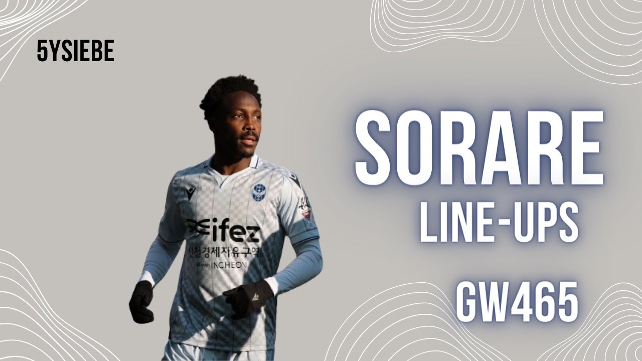 12 SICK LINE-UPS (GW#465)!!! Sorare english