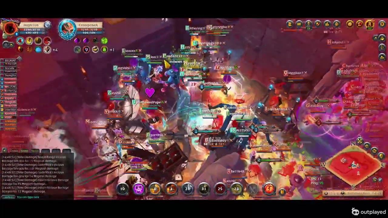 Griffin Empire vs All Rise Castle Fight 14UTC 23/2/2026 - Albion Online  - POV DTank