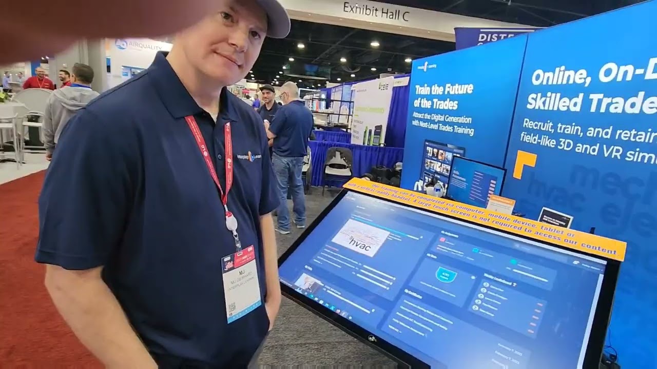 Interplay Virtual HVAC Training Demo at AHR2023