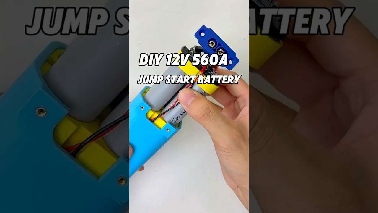 Can This DIY 12V 21700 JP40 Battery Start a Car?